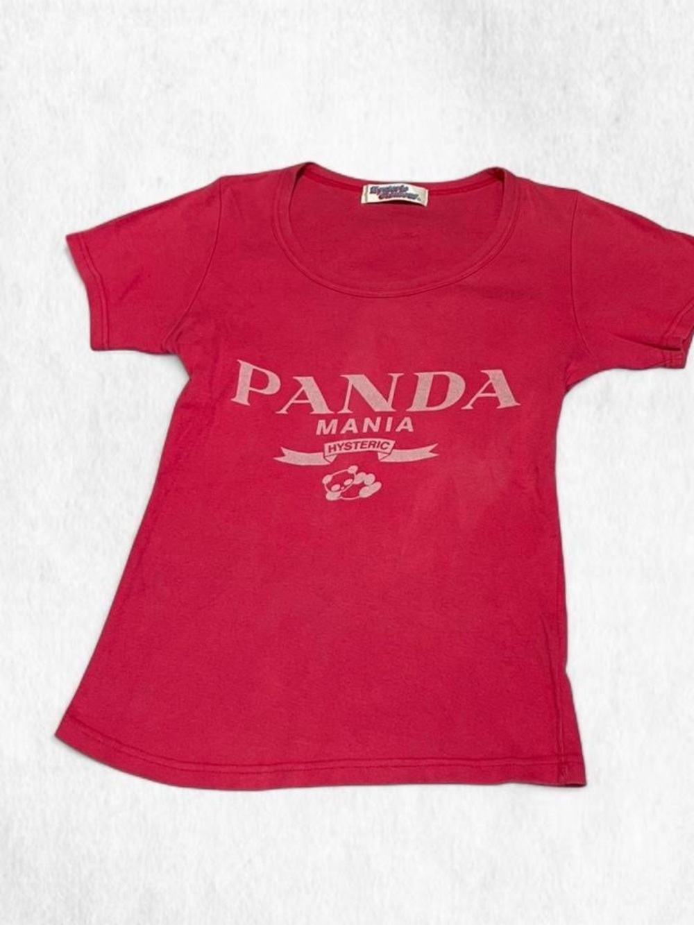 RARE Hysteric Glamour 🐼 pink panda mania t-shirt